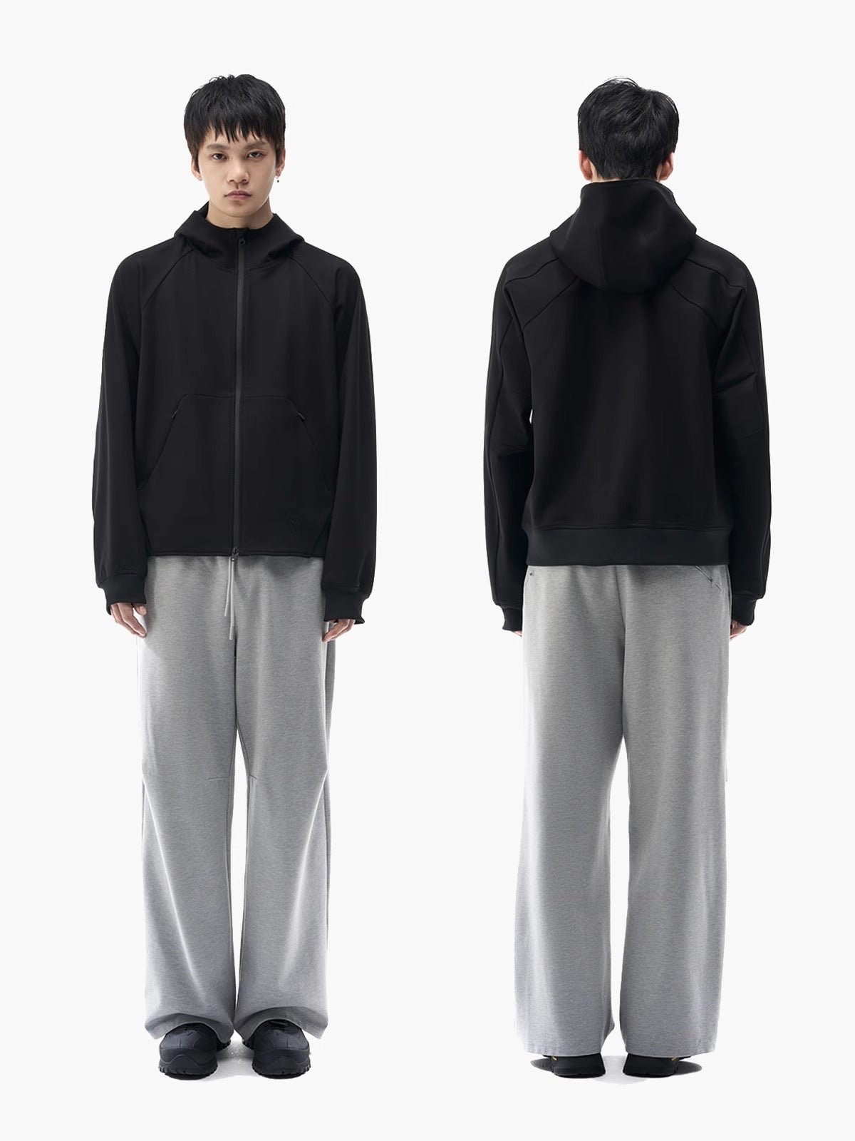 Yausye Hoodie 55 Black