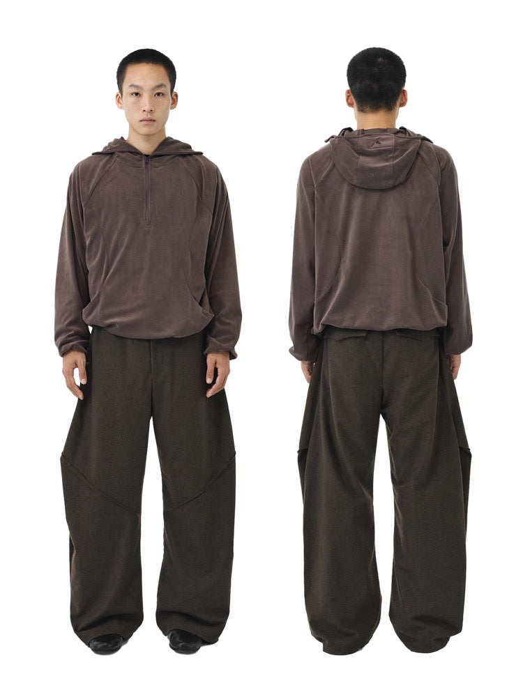 Yausye Hoodie 56 Brown