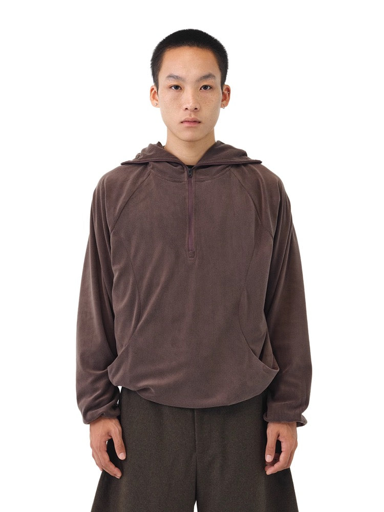 Yausye Hoodie 56 Brown