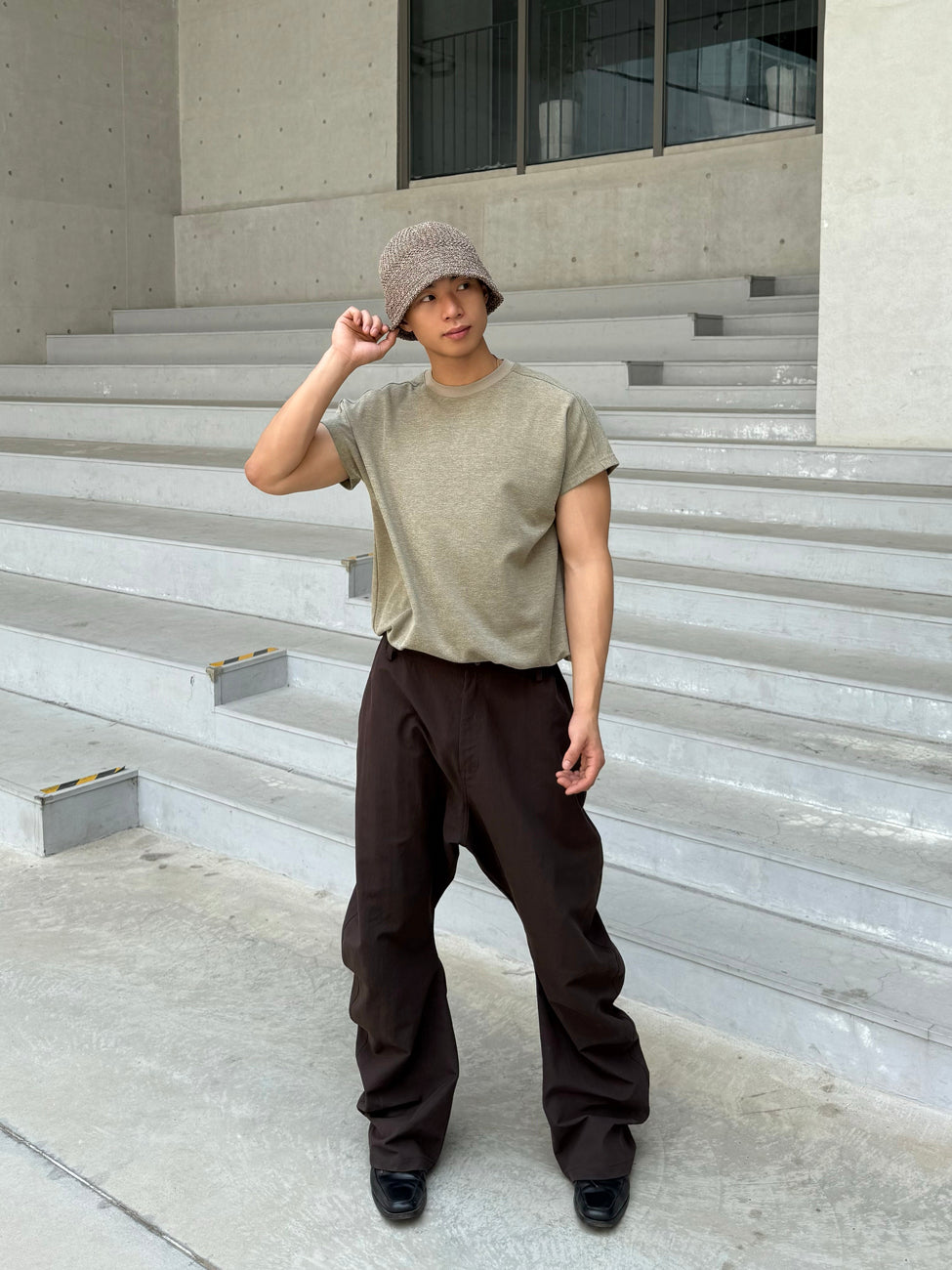 Yausye Pants 73 Brown