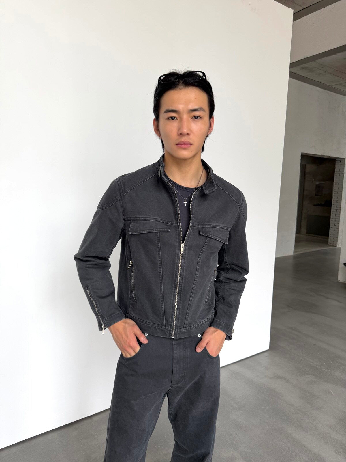 Yausye Jacket 86 Dark blue
