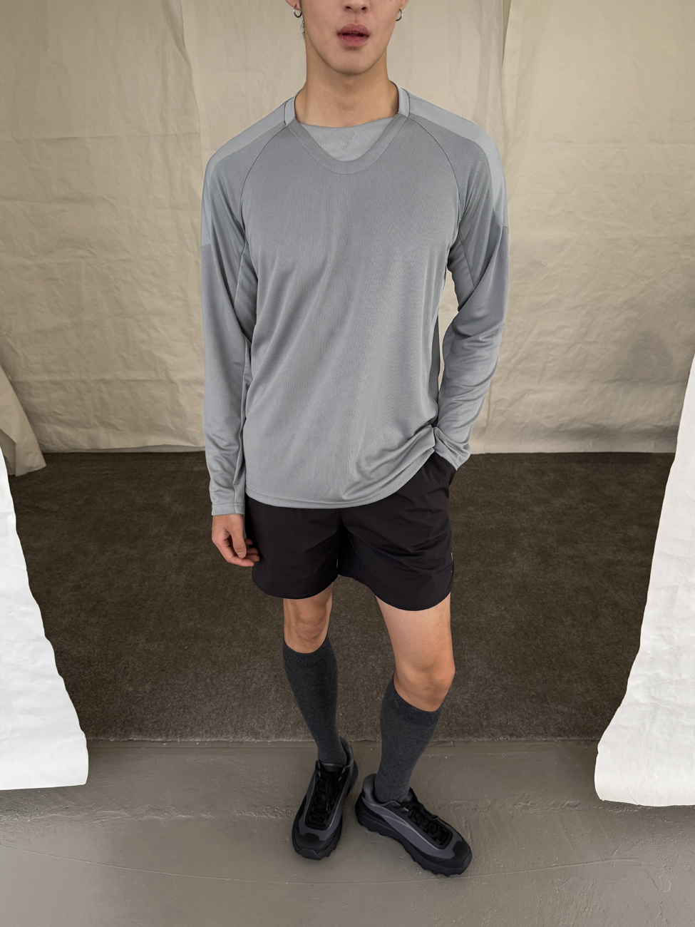 Yausye Tshirt 67 Light Grey