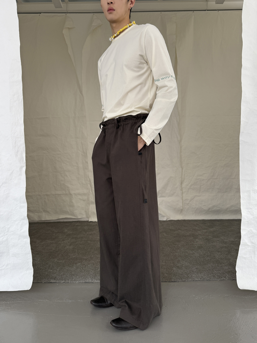 Yausye Pants 76 Brown