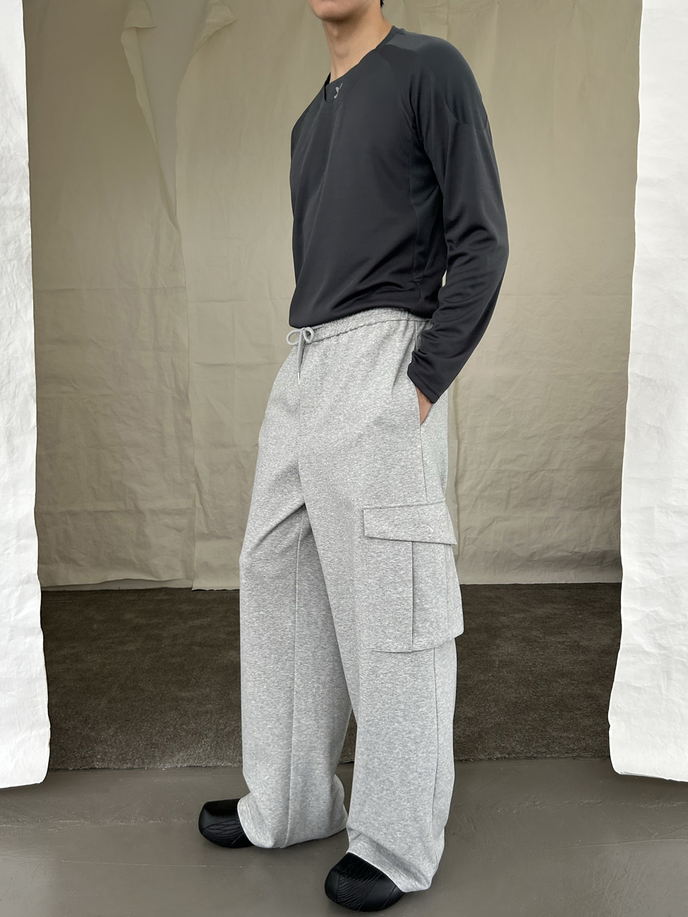 Yausye Pants 81 Light Grey