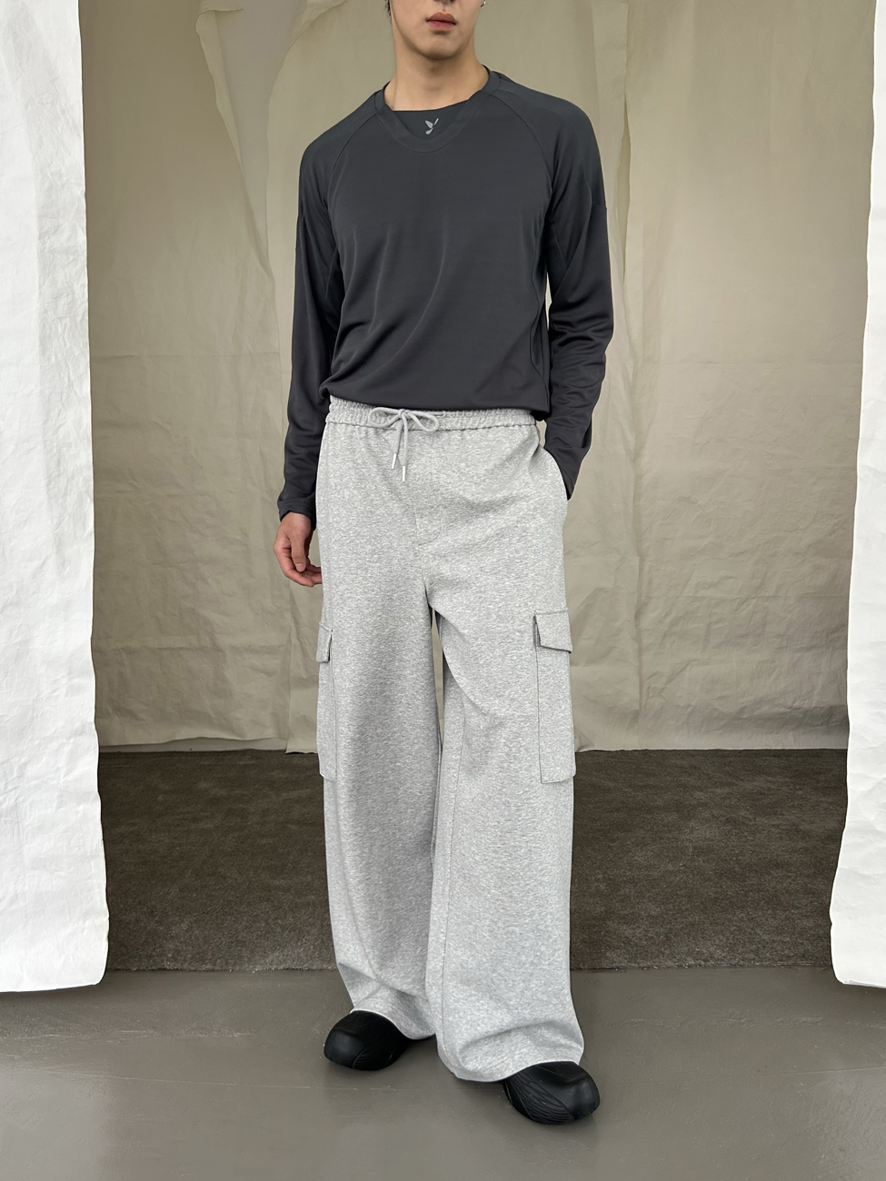Yausye Pants 81 Light Grey