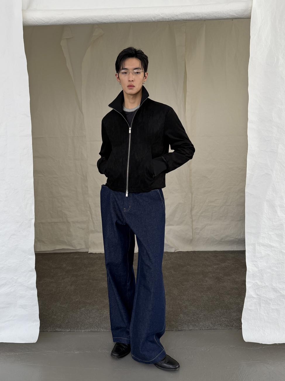 Yausye Pants 82 Dark Blue