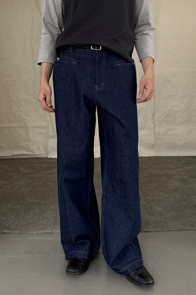 Yausye Pants 82 Dark Blue