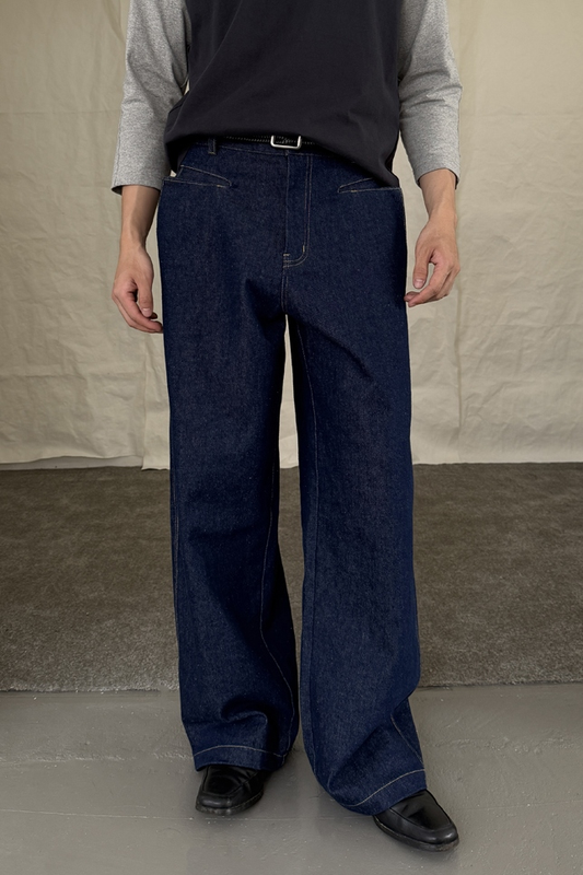 Yausye Pants 82 Dark Blue
