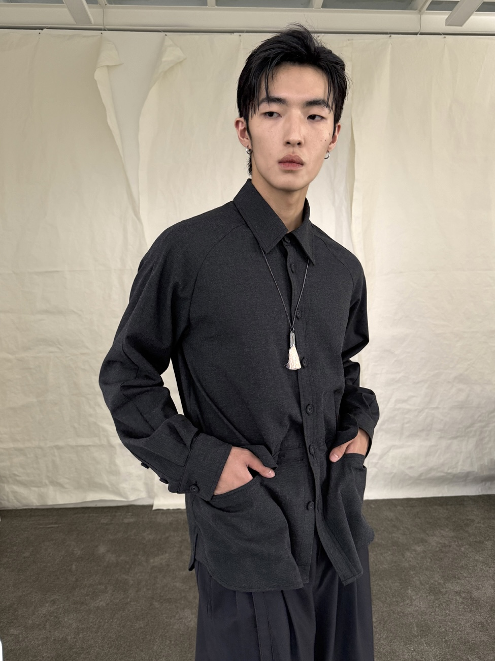 Yausye Shirt 62 Dark Grey