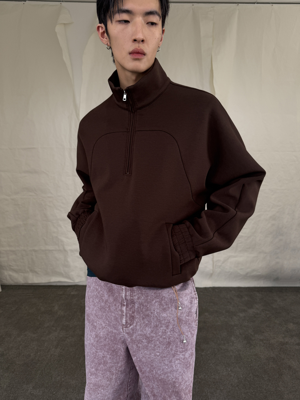 Yausye Hoodie 62 Dark Brown