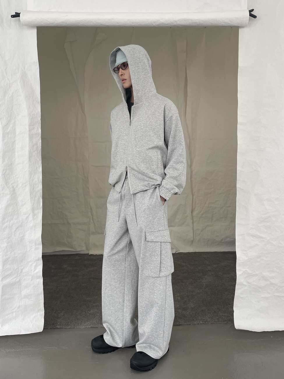 Yausye Hoodie 64 Light Grey