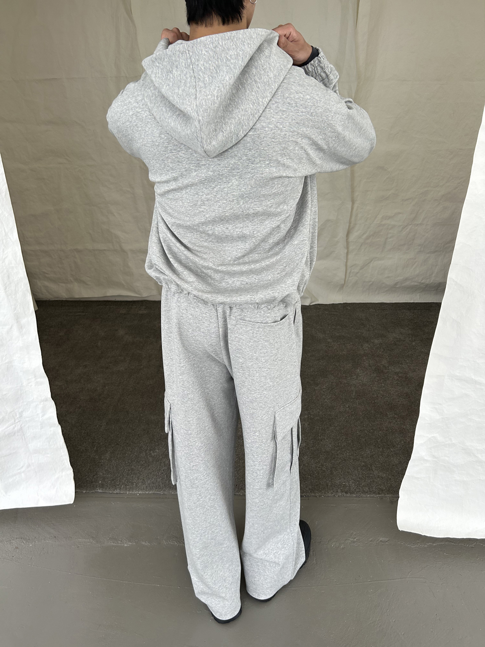 Yausye Hoodie 64 Light Grey