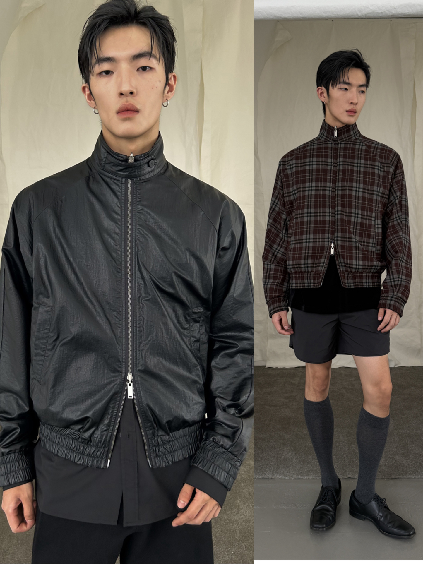 Yausye Jacket 67 Black & Red （Double Side Wear）