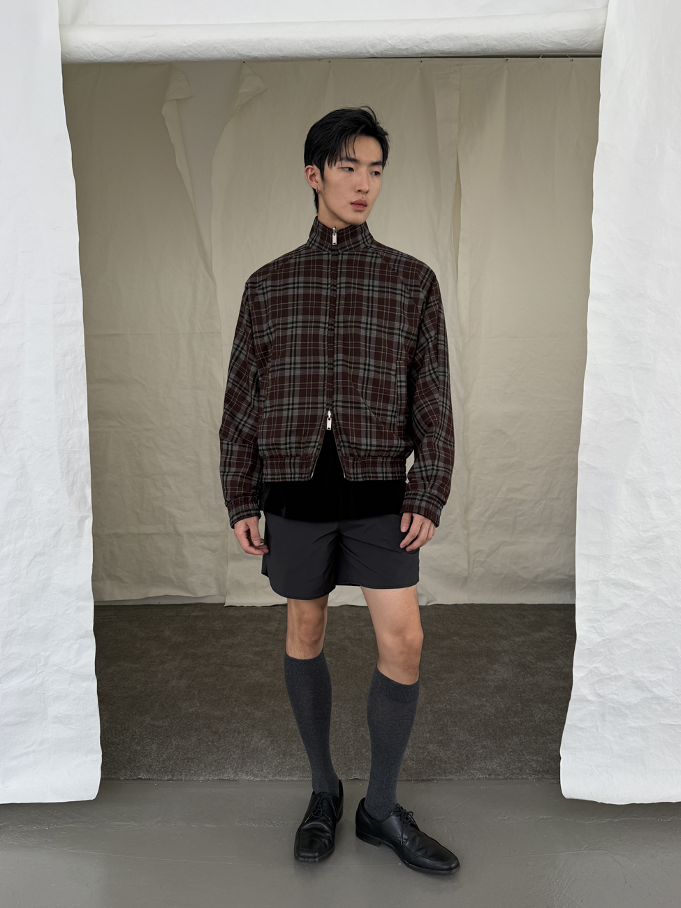 Yausye Jacket 67 Black & Red （Double Side Wear）