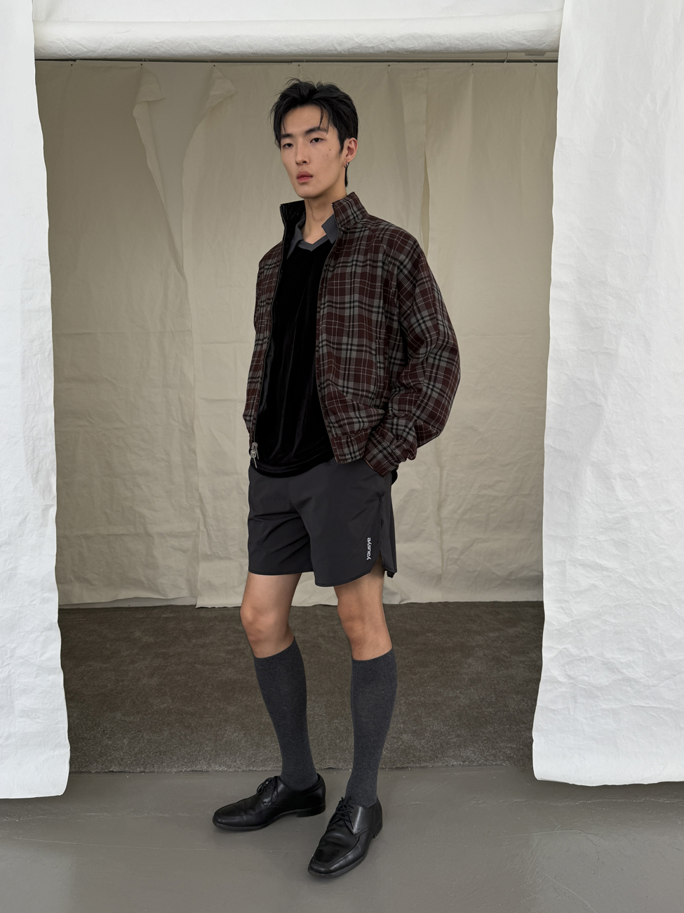 Yausye Jacket 67 Black & Red （Double Side Wear）