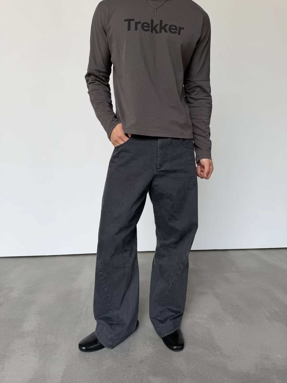 Yausye Pants 117 Dark Blue