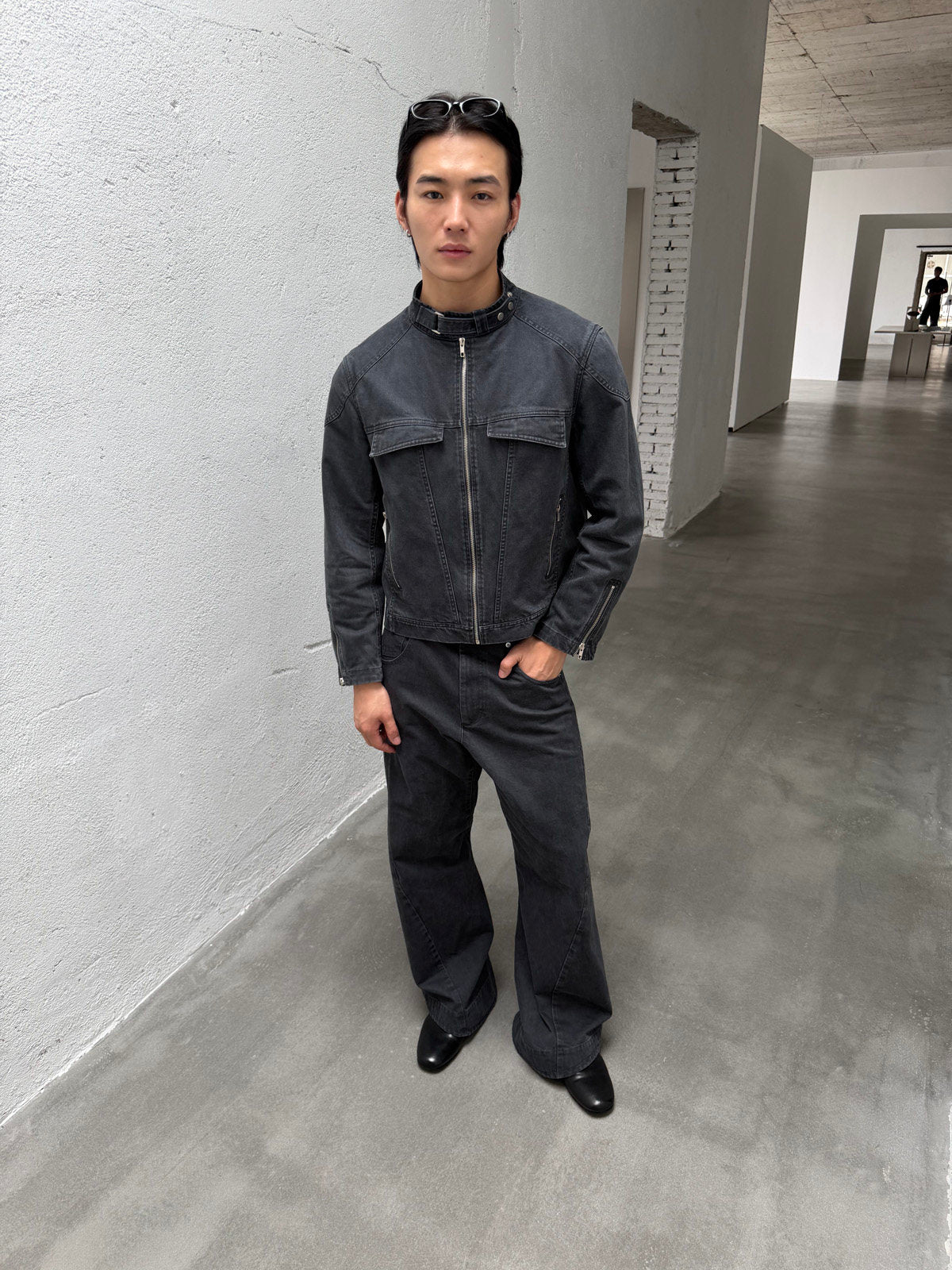 Yausye Pants 117 Dark Blue