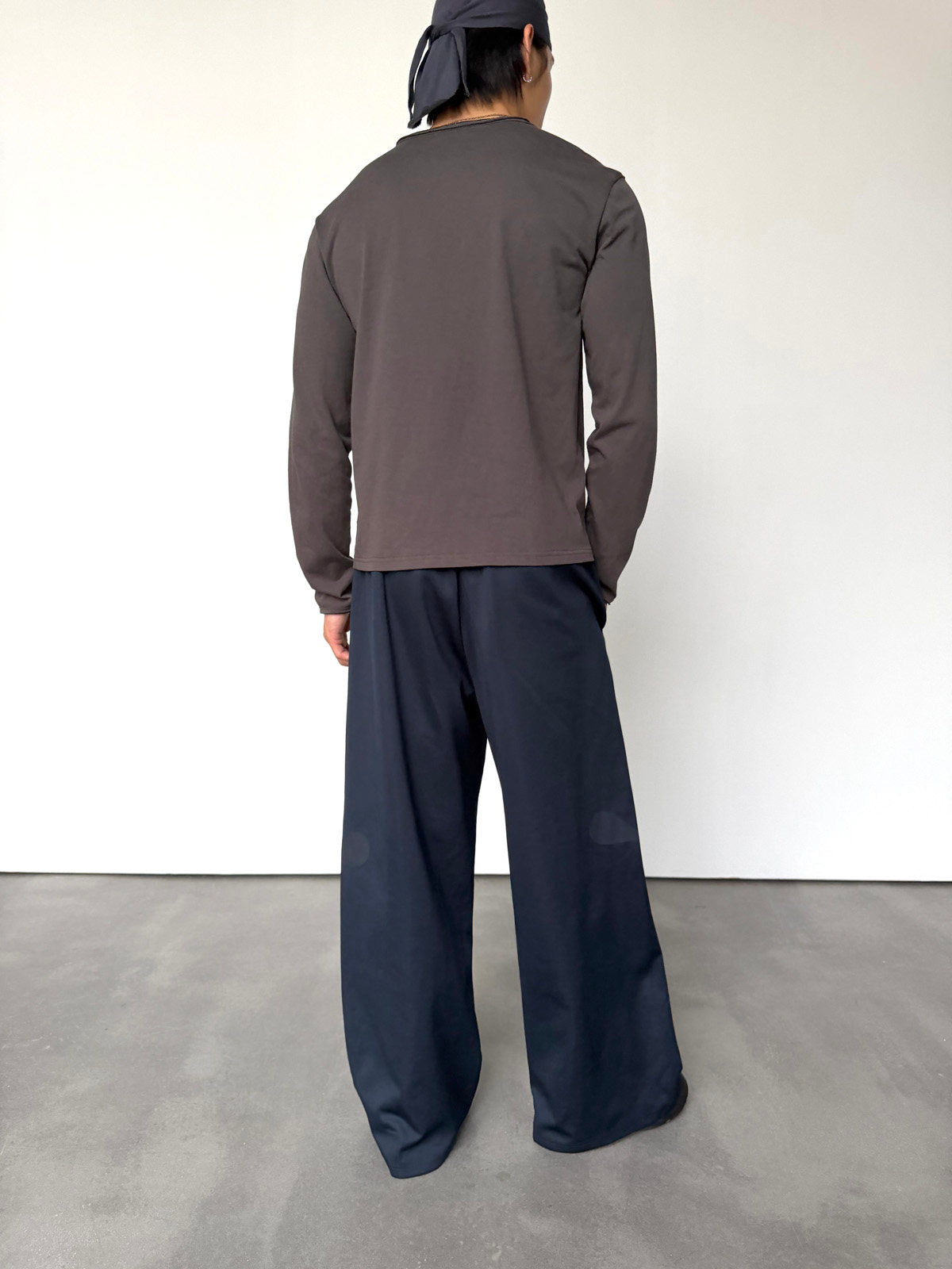Yausye Pants 115 Navy blue