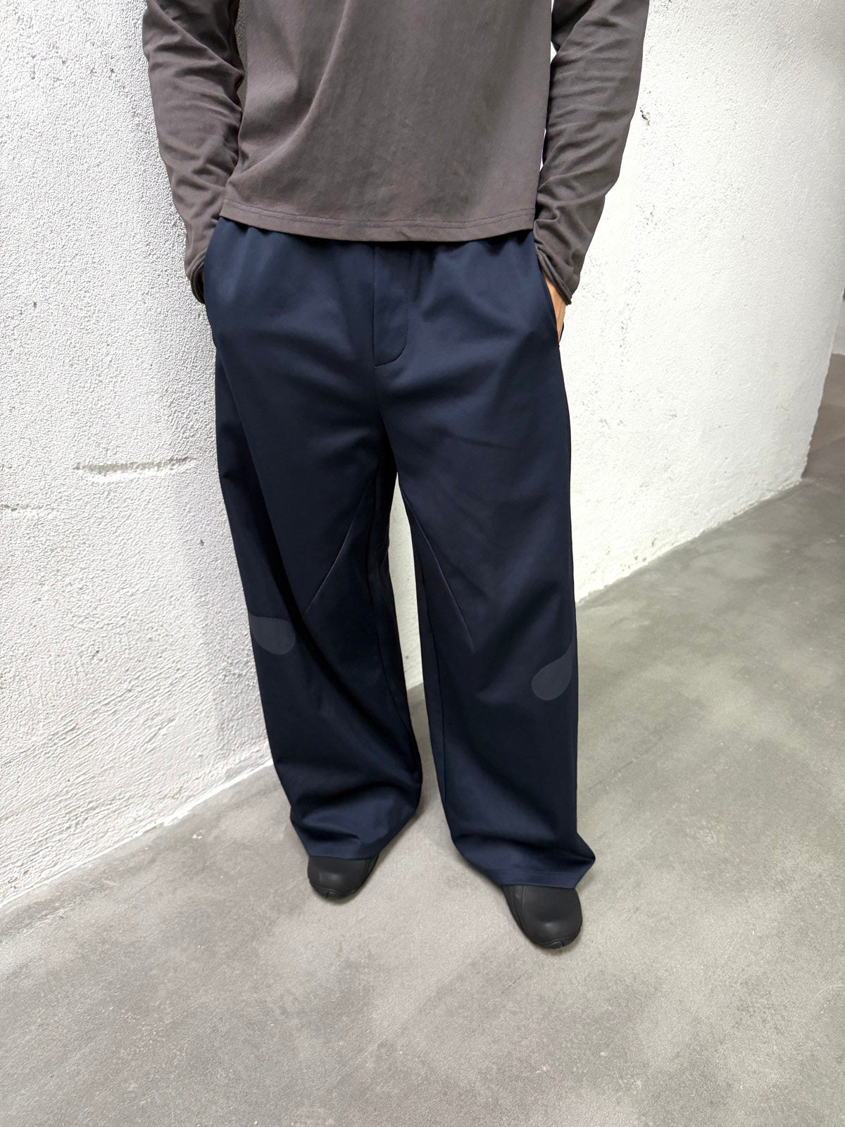 Yausye Pants 115 Navy blue