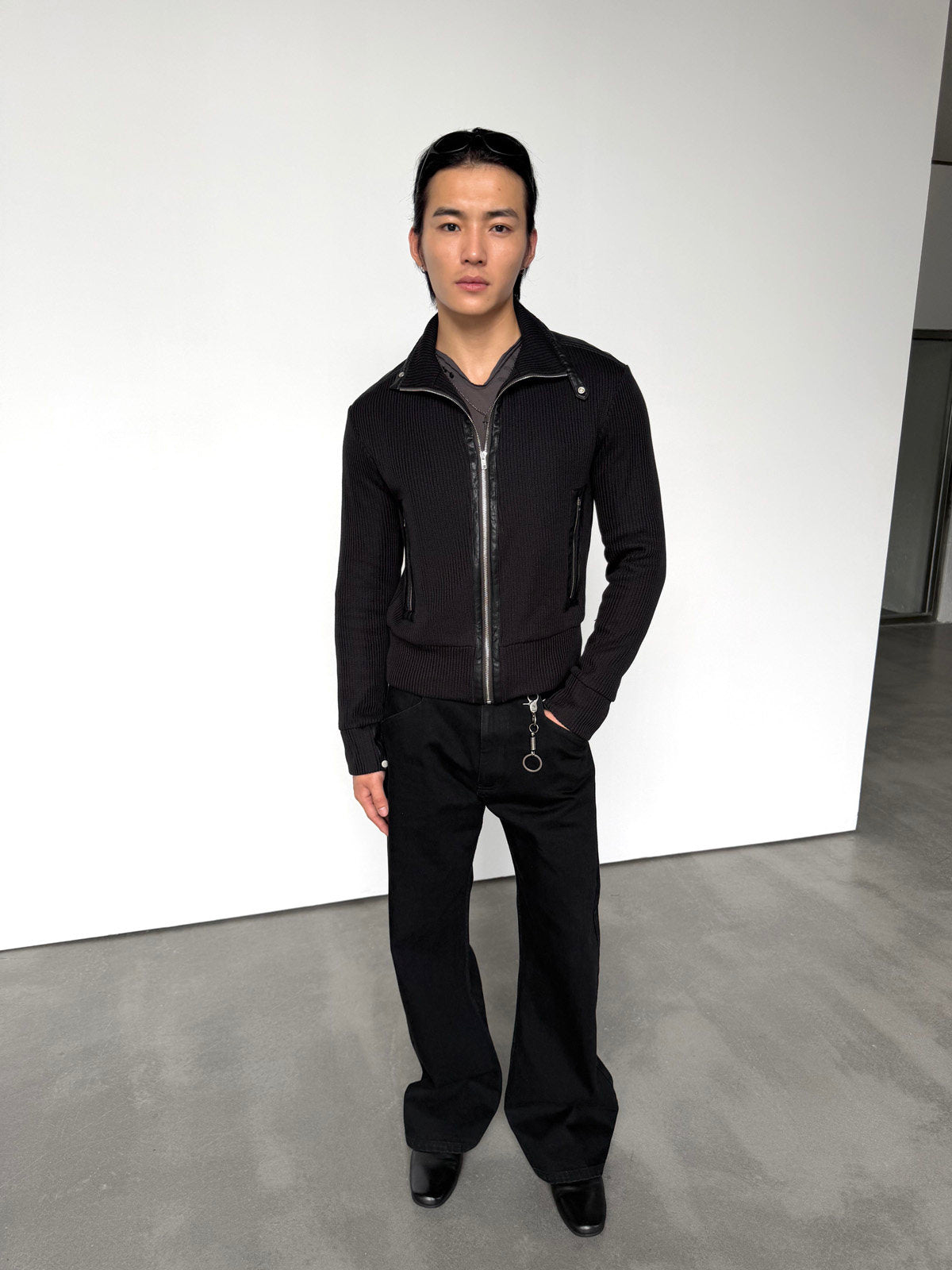 Yausye Jacket 85 Dark black